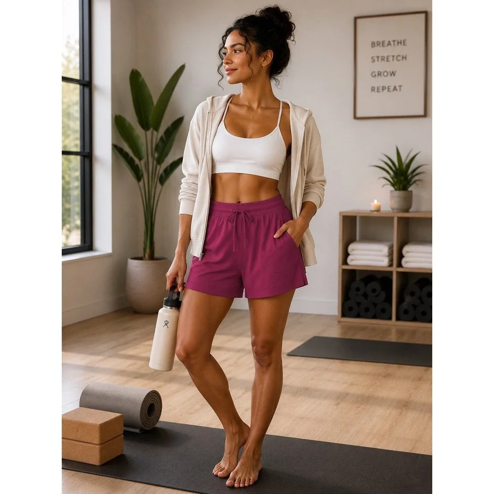 Lululemon Dance Studio Shorts Size XL Athleisure Pockets